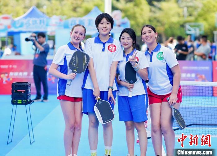 中美学生匹克球友谊赛点燃深圳人文交流热潮