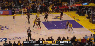 湖人季后赛首战力克火箭 领先优势凸显